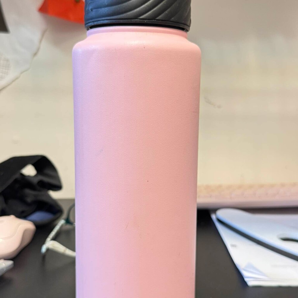 Hydro Flask Pink Wide Mouth Water Bottle